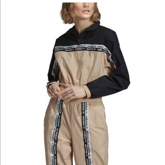 adidas Tops - Adidas Quarter Zip Crop Jacket